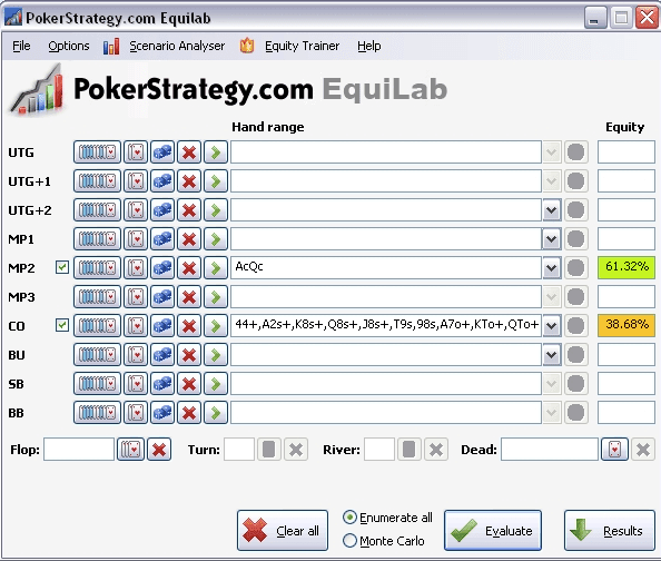 Poker graph software app